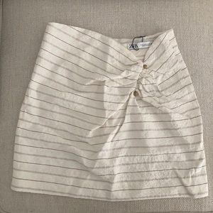 ✨ NWT ✨ Zara DRAPED TEXTURED SKIRT